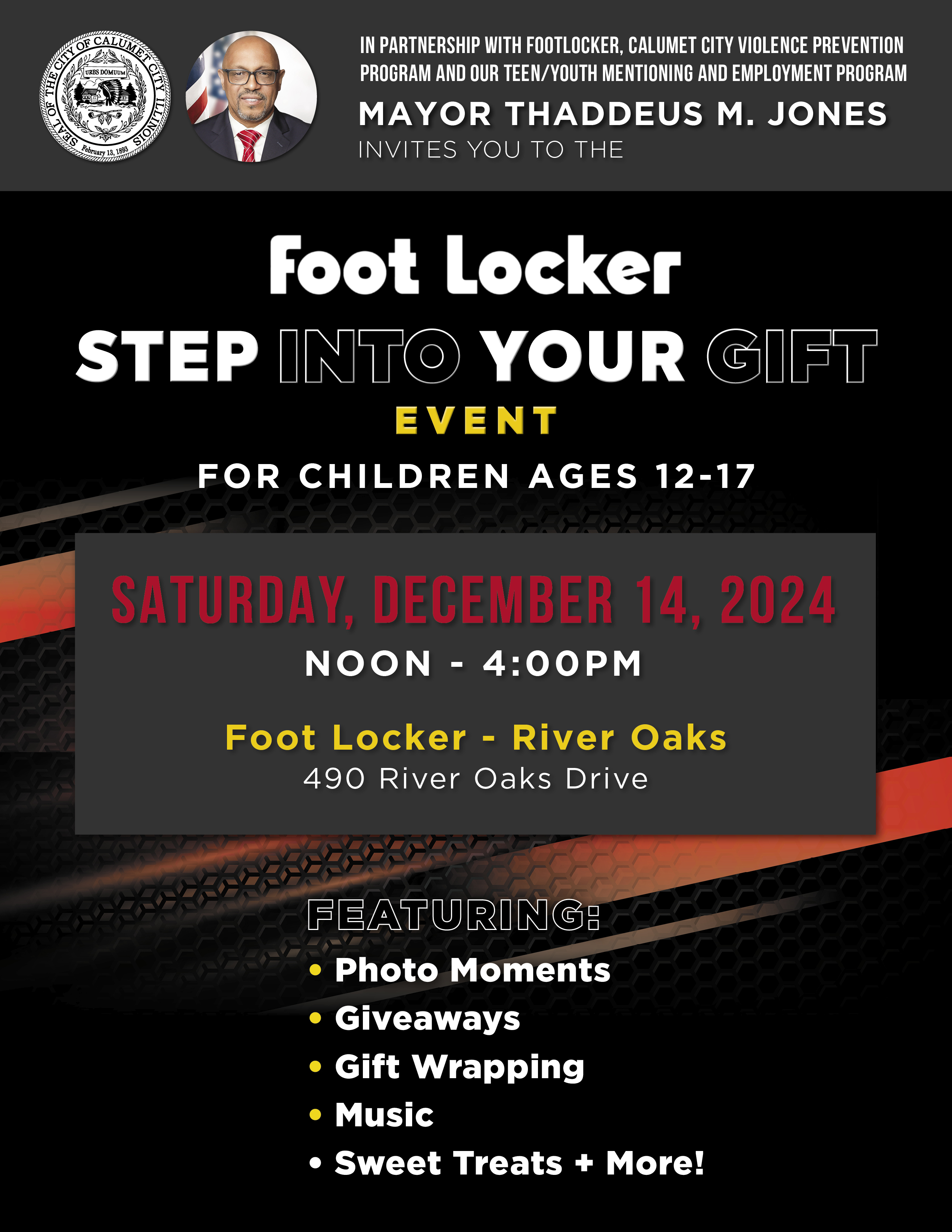 Footlocker Event Flyer 2024